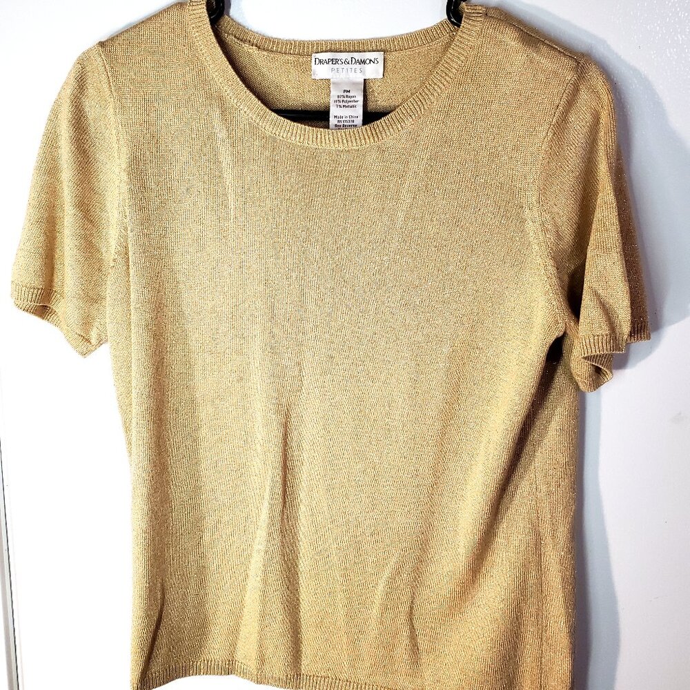 Drapers & Damons petite M blouse